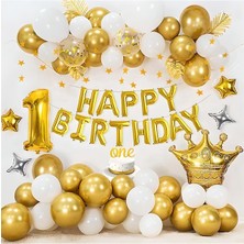 Çıtı Pıtı Store Happy Birthday Folyo Balon Doğum Günü Seti