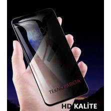 Teknoparkta Oppo A16 A16S Hayalet Ekran Koruyucu Privacy Gizlilik Filitreli Tam Kaplayan  Cam