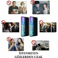 Teknoparkta Oppo A16 A16S Hayalet Ekran Koruyucu Privacy Gizlilik Filitreli Tam Kaplayan  Cam