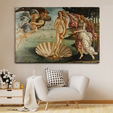 Dünyatablo Sandro Botticelli'nin  Venüs'ün Doğuşu Isimli Eseri  ( Tek Parça )