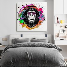 Dünyatablo Dj Maymun Kanvas Tablo