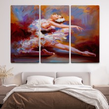 Aydın Ticaret Balerin Kadın Yağlıboya Görünümlü Kanvas Tablo, Sanat Evi Dedoru ( Tek Parça  )