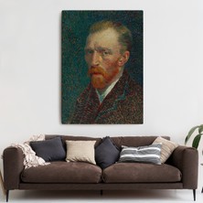 Dünyatablo Vincent Van Gogh'un Portresi 1887 Kanvas Tablo