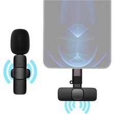 Blic Blm-1 2.4 G Wireless For iPhone Lightning Kablosuz Yaka Mikrofonu