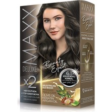 Maxx Deluxe Deluxe Krem Set Boya  6.1 Küllü Koyu Kumral