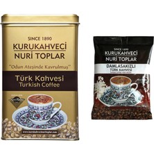 Nuri Toplar Türk Kahvesi ve Damla Sakızlı Türk Kahvesi Birlikte 400 gr