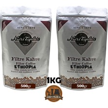 Nuri Toplar Filtre Kahvesi Ethiopia Sidamo Çekirdeği - Odun Ateşinde Kahve