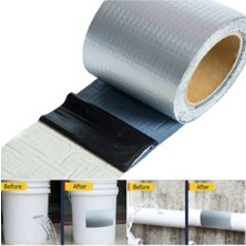 Berlin Shop 2 mt x 10 cm Çamur Bant Su Sızdırmaz Güçlü Tamir Tadilat Bandı Çatı Izolasyon Bandı Tamir Bant