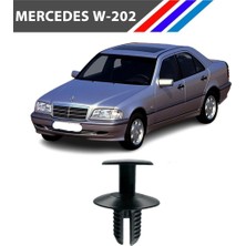 Moda Garage Mercedes W202 C Class Davlumbaz Klipsi 81471-911-992 100 Adet