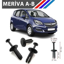 Moda Garage Opel Meriva A-B Tampon Klipsi 51111964186 100 Adet