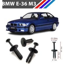 Moda Garage Bmw E36 M3 Tampon Klipsi 51111964186 50 Adet