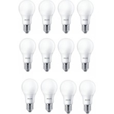 Philips 13W LED Ampul Beyaz 6500K E27 Duy (12 Adet)