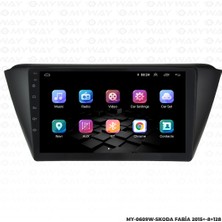 Myway Skoda Fabia Android Carplay Multimedya Navigasyon Ekran Teyp 8GB+128GB