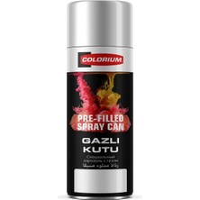 Colorium 213 Ral Renkleri 400 ml Özel Renklendirilmiş Selülozik Mat Sprey Boya