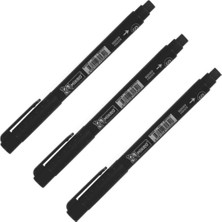 Mikro S Siyah CD Asetat Kalemi Mk 419SS 3 Adet