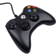 Byoztek Xbox 360 Pc Uyumlu Wired Kablolu Kol Gamepad Joystick Controller