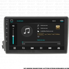 Myway Ssangyong Kyron Android Carplay Multimedya Navigasyon Ekran Teyp 8GB+128GB