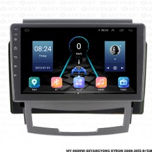 Myway Ssangyong Kyron Android Carplay Multimedya Navigasyon Ekran Teyp 8GB+128GB