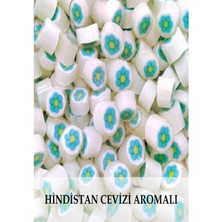 Şekerci Yaşar Mavi Çiçek Desenli Lolly Şeker 1000 gr