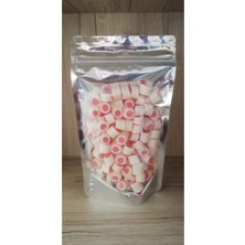 Şekerci Yaşar Pembe Çiçek Desenli Lolly Şeker 500 gr