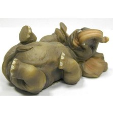 Wise Wıse Veronese Serisi-Veronese Biblolar-Hayvanlar Alemi-Bebek Filler-8,9*6 Cm..– Dekoratif Obje