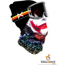 Snowsea Yıkanabilir Buffmask, Kayak Maskesi, Kar, Snowboard Joker Mask