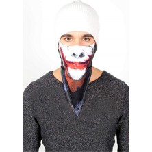 Snowsea 3D Joker Yüz Maskesi C5054 / Defalarca Yıkanabilir