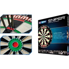 Winmau Profesyonel Dart Seti ( Winmau Sniper Hedef Tahtası ve 6 Adet Ok)