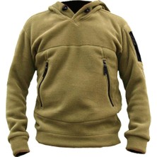 North Trace Erkek Tactical Kapüşonlu Polar