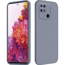 MTK Moveteck Xiaomi Redmi Poco C40 Uyumlu Kılıf Kamera Lens Korumalı Içi Kadife Silikon Iz Yapmaz Ipeksi His Liquid Renkli Yumuşak Silikon Lansman