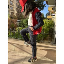 Çağla Kurt Kız Çocuk Lacivert Okul Pantolonu