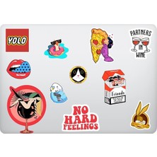 Kt Grup Mental Art Sanat Temalı Laptop Notebook Tablet Sticker Seti