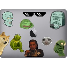 Kt Grup Internet Temalı Laptop Notebook Tablet Sticker Seti 9 Adet
