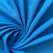 Ak-teks Tekstil Terikoton Kumaş Gökyüzü Mavi Rengi ( 150CM En ) Dikişsiz