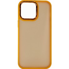 Nettech Apple iPhone 14 Pro Max Uyumlu Metal Kamera Çerçeveli Arka Koruma