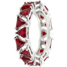 Merano Design Kırmızı Rettengelo Yüzük