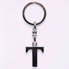 new life promosyon nl Metalik Krom ve Harf Anahtarlık-(T HARFİ)ANAH38