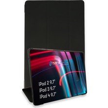 Newface Ipad 4 9.7 Kılıf Tablet Smart Kılıf - Siyah