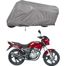 Teksin Kanuni Puma 150 Arka Çanta Uyumlu Motosiklet Brandası Motor Brandası (A+ Kalite)