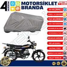 Teksin Kral KR-100-B Motosiklet Brandası Motor Branda (A+ Kalite)