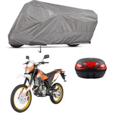 Teksin Mondial X-Treme Super Arka Çanta Uyumlu Motosiklet Brandası Motor Brandası (A+ Kalite)