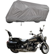 Teksin Rks Cruiser 250 Arka Çanta Uyumlu Motosiklet Brandası Motor Brandası (A+ Kalite)