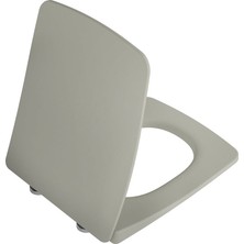 Vitra Metropole Slim Klozet Kapağı Mat Bej 122-020-009