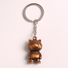 new life promosyon nl  Teddy Tasarımlı Bronz Metal ANAHTARLIK-ANAH656