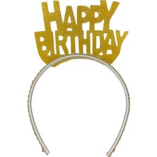 Çıtı Pıtı Store Eva Taç Gold Happy Bırthday