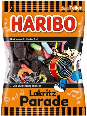 Haribo Lakritz Parade 175 gr
