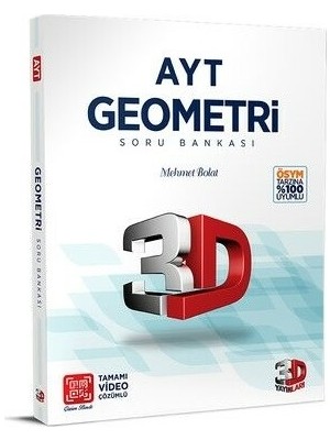 3D Yayınları AYT Geometri Soru Bankası