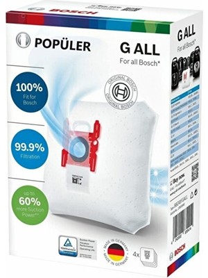 Süpürge İstanbul Bosch Bsg 71877 G All Toz Torbası (Kutulu Ürün)