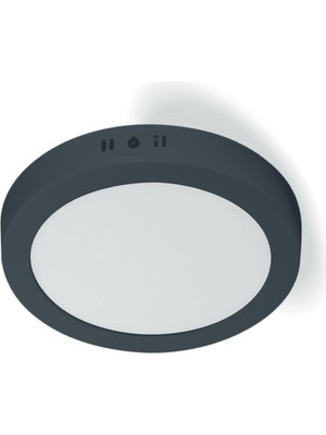 Cata 18 Watt Siyah Kasa Gün Işığı Sıva Üstü Yuvarlak LED Panel CT-5235
