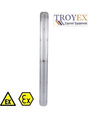 ONEX EXPROOF ETANJ LED AYDINLATMA ARMATÜR 2X58 W (ZONE2-22)TROYEX